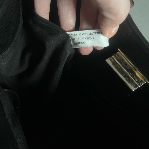 Kathy Ireland Black & Brown Faux Leather Handbag - Picture 10 of 16